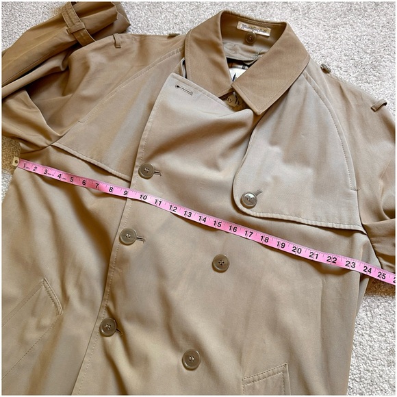 Vintage Trench Coat 42 Regular - Picture 14 of 16